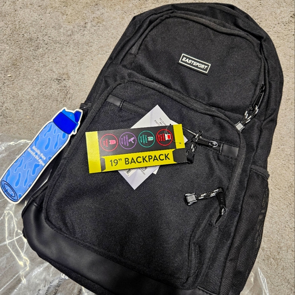 Eastport Black Backpack